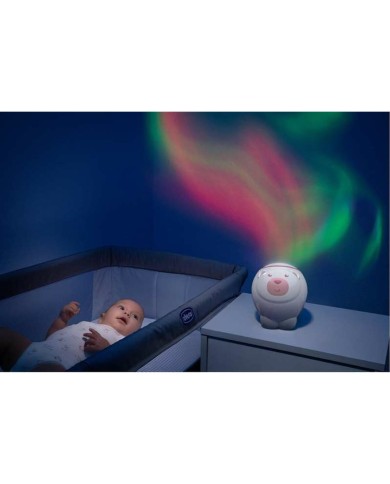 Proiettore Mobile 2 in 1 Chicco 13 x 13 x 14,5 cm Orso polare