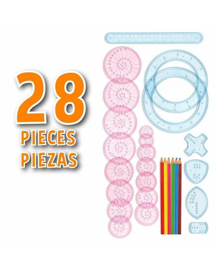 Set da Disegno Moltó Graphics 28 Pezzi