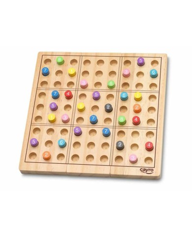 Sudoku Cayro 18 x 18 x 1,2 cm 81 Pezzi Sudoku Cayro 18 x 18 x 1,2 cm 81 Pezzi