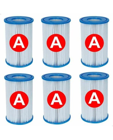 Filtro per Sistema di Filtraggio Intex Tipo A 6 Unità Filtro per Sistema di Filtraggio Intex Tipo A 6 Unità