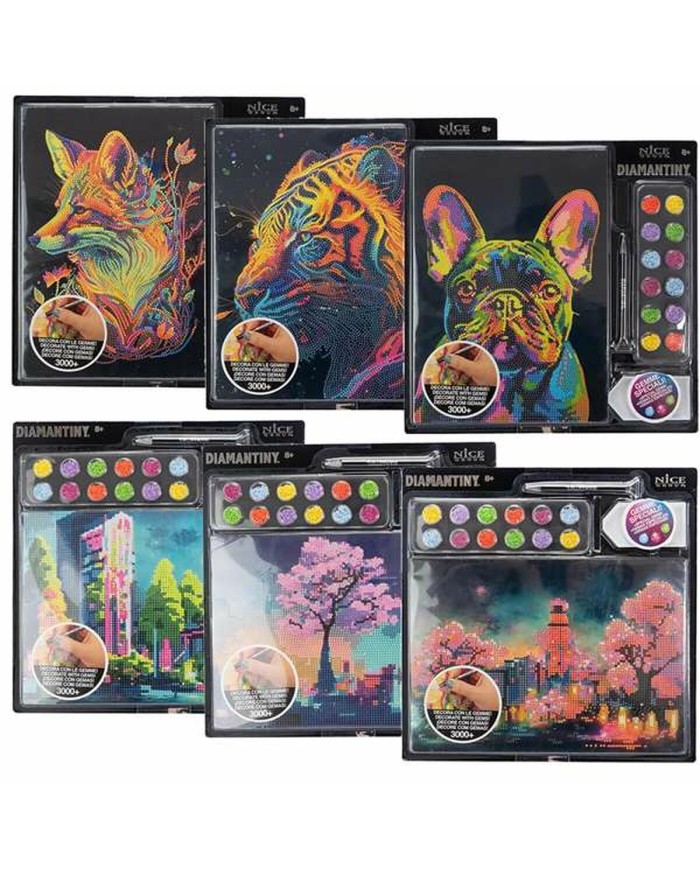 Gioco Educativo Crystal Art Diamantiny Surtido 32 x 32 x 2,4 cm Gioco Educativo Crystal Art Diamantiny Surtido 32 x 32 x 2,4 cm