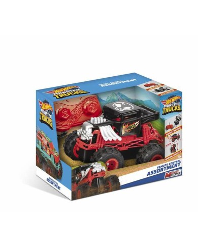 Macchinina Radiocomandata Hot Wheels mini Monster Truck 1:28 14,5 x 9,2 x 9 cm