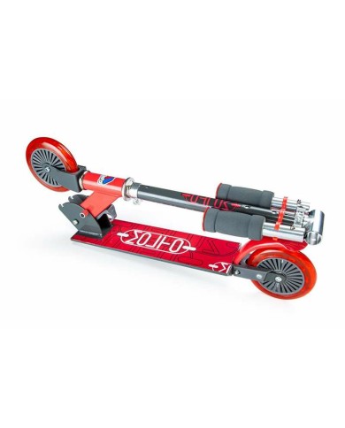 Monopattino Scooter Moltó Rosso 72-77 cm