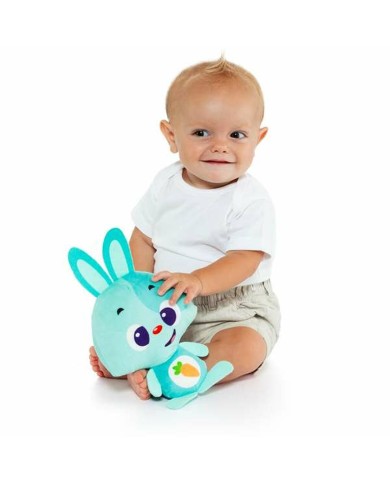 Peluche con Suono Moltó Gusy luz Baby Bunny Turchese 7,5 cm Peluche con Suono Moltó Gusy luz Baby Bunny Turchese 7,5 cm