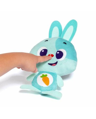 Peluche con Suono Moltó Gusy luz Baby Bunny Turchese 7,5 cm Peluche con Suono Moltó Gusy luz Baby Bunny Turchese 7,5 cm