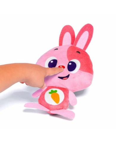 Peluche con Suono Moltó Gusy luz Baby Bunny Rosa 7,5 cm Peluche con Suono Moltó Gusy luz Baby Bunny Rosa 7,5 cm