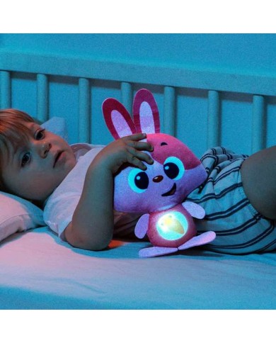 Peluche con Suono Moltó Gusy luz Baby Bunny Rosa 7,5 cm Peluche con Suono Moltó Gusy luz Baby Bunny Rosa 7,5 cm