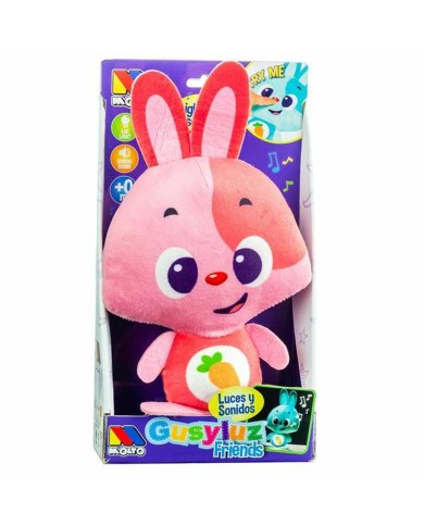 Peluche con Suono Moltó Gusy luz Baby Bunny Rosa 7,5 cm Peluche con Suono Moltó Gusy luz Baby Bunny Rosa 7,5 cm