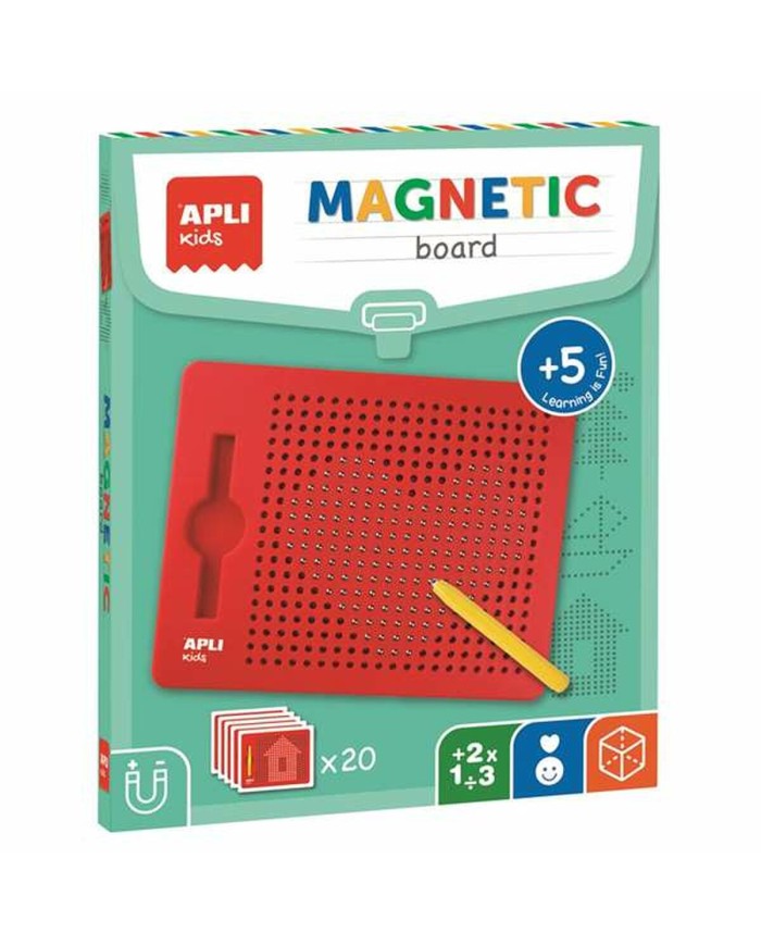 Lavagna magnetica Apli 21,6 x 17,3 cm Rosso Lavagna magnetica Apli 21,6 x 17,3 cm Rosso