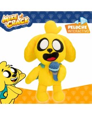 Peluche con Suono Mikecrack Giallo 29 cm Peluche con Suono Mikecrack Giallo 29 cm