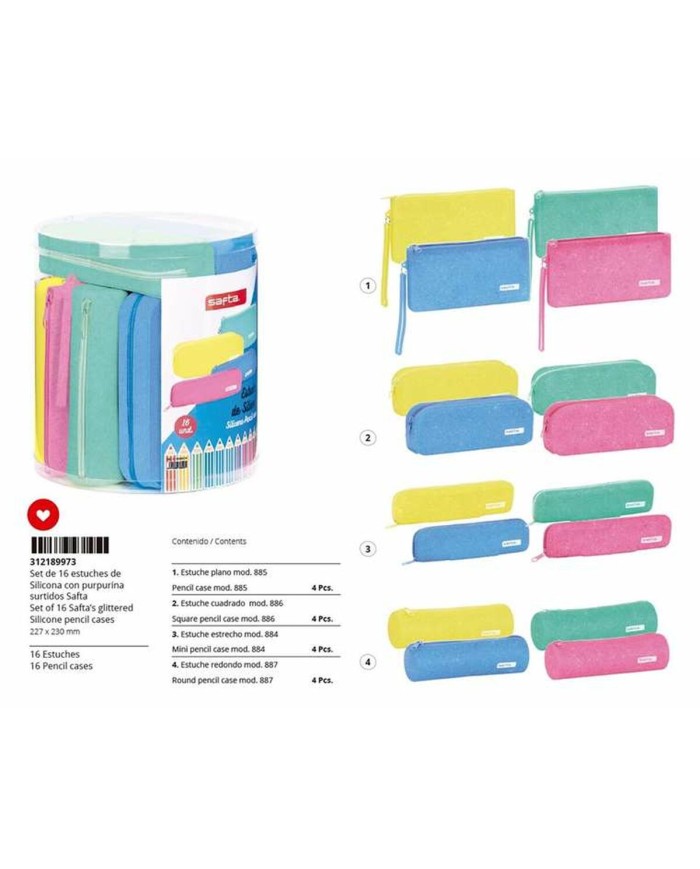 Necessaire Safta Azzurro 4 Modelli