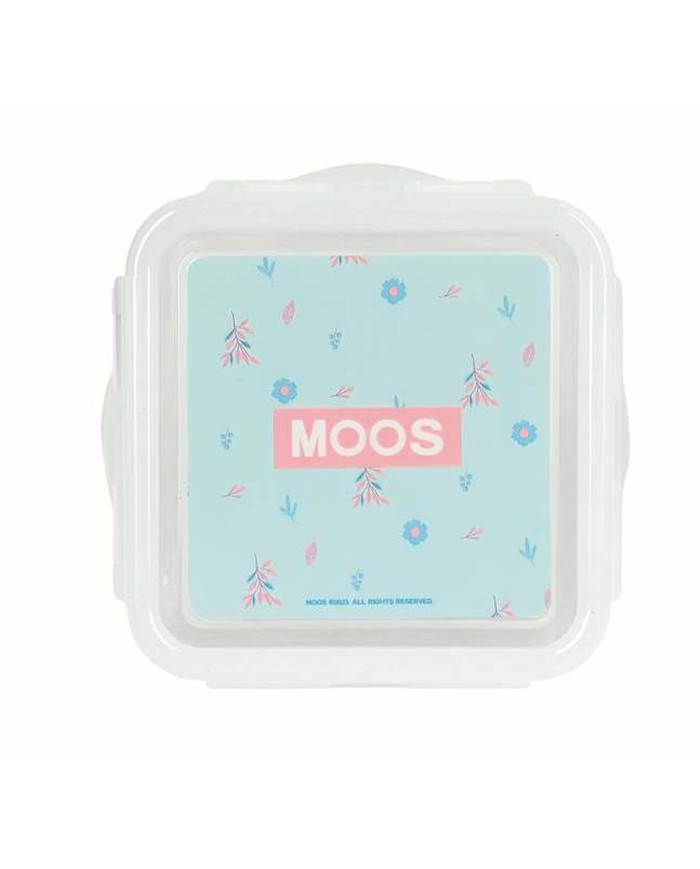 Porta pranzo Moos Garden Turchese 13 x 7,5 x 13 cm