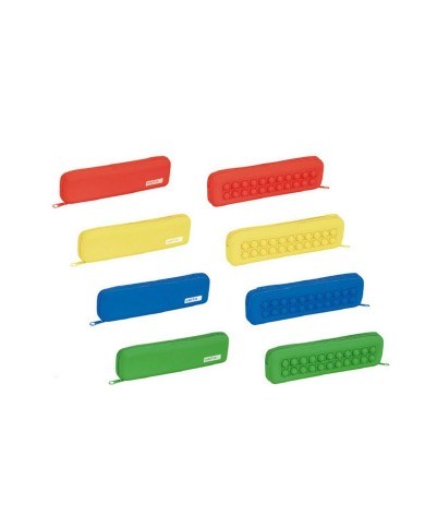 Astuccio Scuola Safta Multicolore Set Astuccio Scuola Safta Multicolore Set