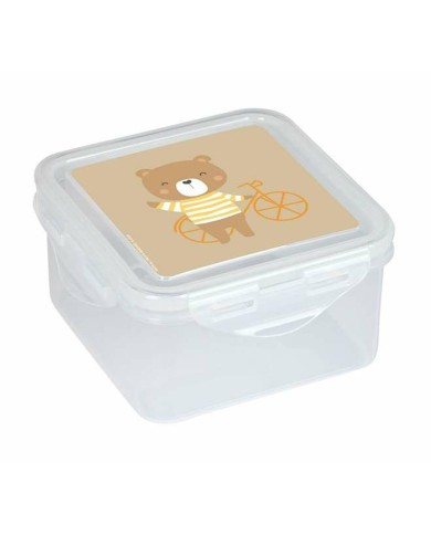 Porta pranzo Safta 13 x 7,5 x 13 cm Orso Porta pranzo Safta 13 x 7,5 x 13 cm Orso