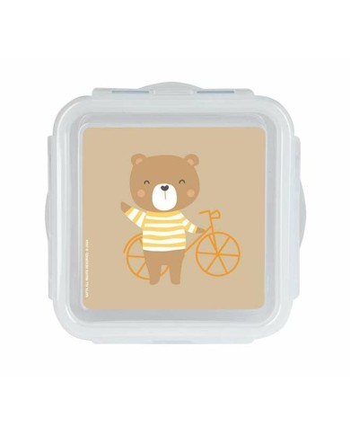 Porta pranzo Safta 13 x 7,5 x 13 cm Orso Porta pranzo Safta 13 x 7,5 x 13 cm Orso