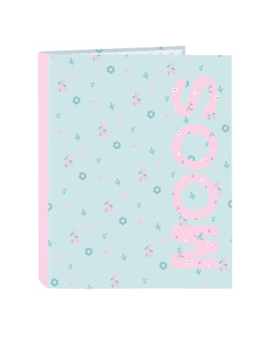 Raccoglitore ad anelli Moos Garden Turchese 26,5 x 33 x 4 cm Raccoglitore ad anelli Moos Garden Turchese 26,5 x 33 x 4 cm