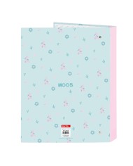 Raccoglitore ad anelli Moos Garden Turchese 26,5 x 33 x 4 cm