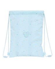 Zainetto con Cordini Mickey Mouse Baby Azzurro Chiaro 26 x 34 cm Zainetto con Cordini Mickey Mouse Baby Azzurro Chiaro 26 x 34 cm