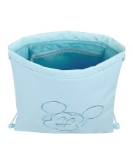 Zainetto con Cordini Mickey Mouse Baby Azzurro Chiaro 26 x 34 cm Zainetto con Cordini Mickey Mouse Baby Azzurro Chiaro 26 x 34 cm