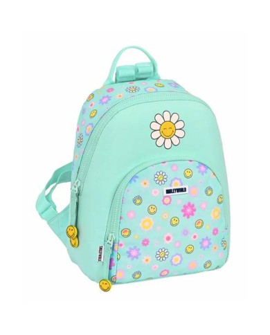 Zaino per Bambini Smiley Summer fun Turchese 25 x 30 x 13 cm Mini Zaino per Bambini Smiley Summer fun Turchese 25 x 30 x 13 cm Mini