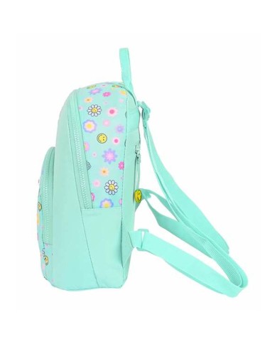 Zaino per Bambini Smiley Summer fun Turchese 25 x 30 x 13 cm Mini