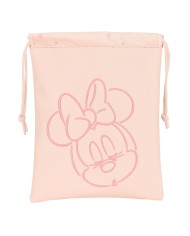 Portamerenda Minnie Mouse Baby Rosa chiaro 20 x 25 cm Sacco Portamerenda Minnie Mouse Baby Rosa chiaro 20 x 25 cm Sacco