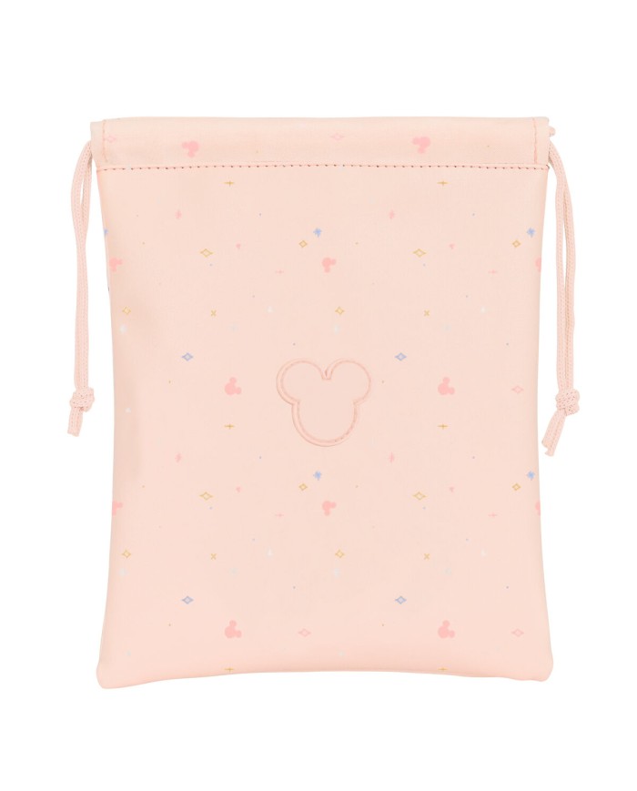 Portamerenda Minnie Mouse Baby Rosa chiaro 20 x 25 cm Sacco Portamerenda Minnie Mouse Baby Rosa chiaro 20 x 25 cm Sacco