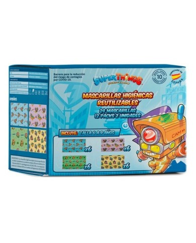 Mascherina Igienica Safta + 6 Anni (24 uds) Mascherina Igienica Safta + 6 Anni (24 uds)
