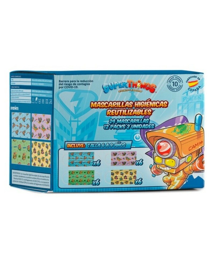 Mascherina Igienica Safta + 6 Anni (24 uds)