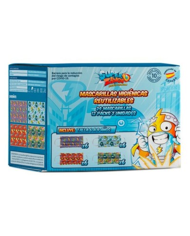 Mascherina Igienica Safta + 6 Anni (24 uds) Mascherina Igienica Safta + 6 Anni (24 uds)
