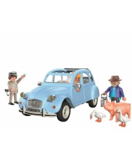 Playset di Veicoli Playmobil Azzurro Macchina 57 Pezzi