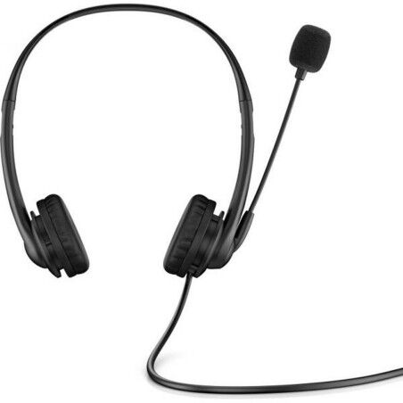 Auricolari con Microfono HP Wired Nero