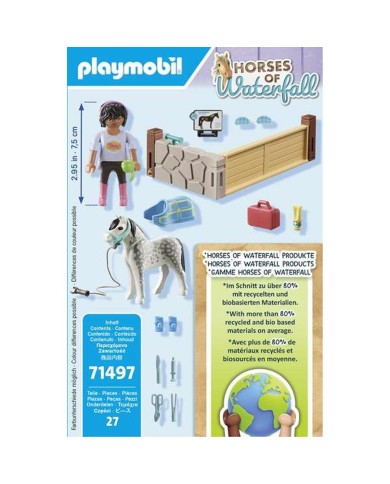 Playset Playmobil 71497 27 Pezzi Playset Playmobil 71497 27 Pezzi