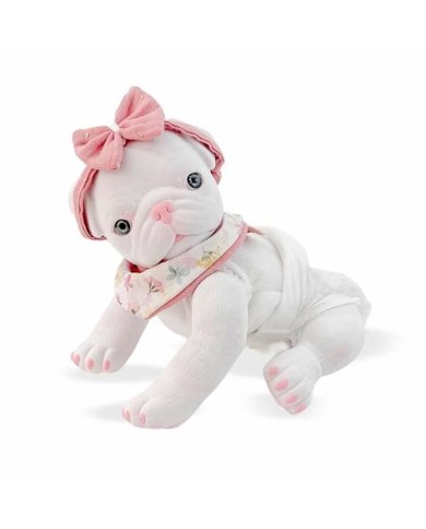 Peluche Berjuan Anireal Bianco Cane 35 cm Peluche Berjuan Anireal Bianco Cane 35 cm