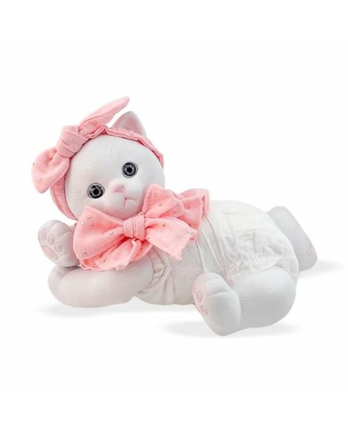 Peluche Berjuan Anireal Bianco Gatto 35 cm