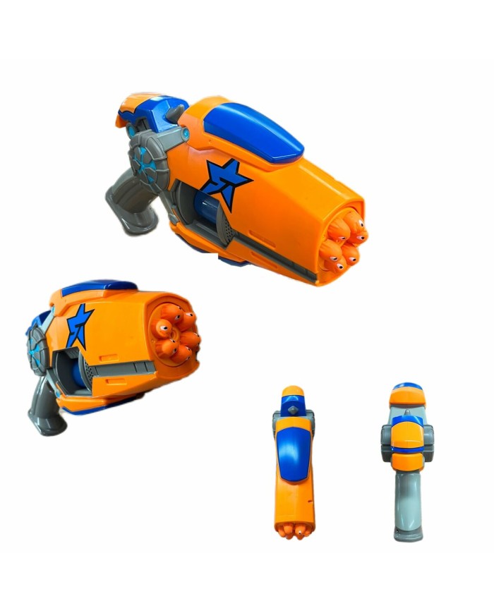 Pistola a Freccette Bizak Slugterra Eli'S Megamorph Blaster Arancio Pistola a Freccette Bizak Slugterra Eli'S Megamorph Blaster Arancio