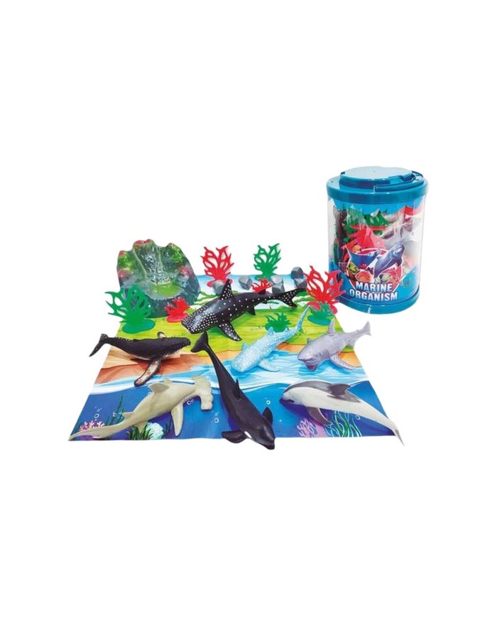 Playset 22 x 17 cm animali