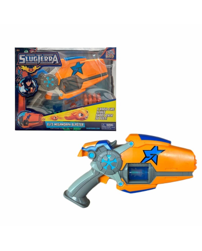 Pistola a Freccette Bizak Slugterra Eli'S Megamorph Blaster Arancio Pistola a Freccette Bizak Slugterra Eli'S Megamorph Blaster Arancio