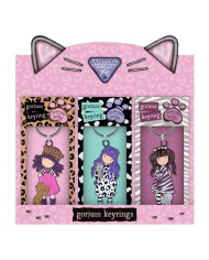 Portachiavi Gorjuss Purrrrrfect love 12 Pezzi