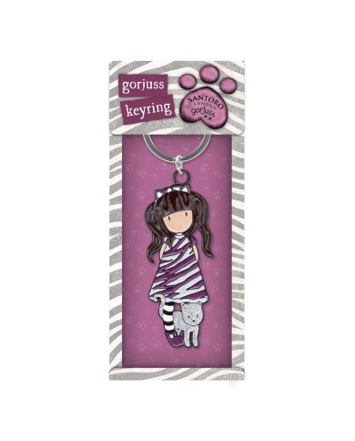 Portachiavi Gorjuss Purrrrrfect love 12 Pezzi Portachiavi Gorjuss Purrrrrfect love 12 Pezzi