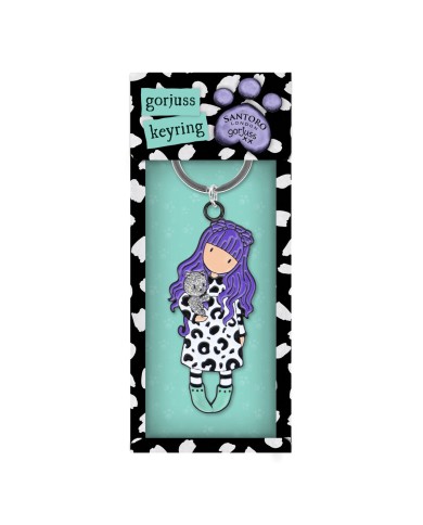 Portachiavi Gorjuss Purrrrrfect love 12 Pezzi Portachiavi Gorjuss Purrrrrfect love 12 Pezzi