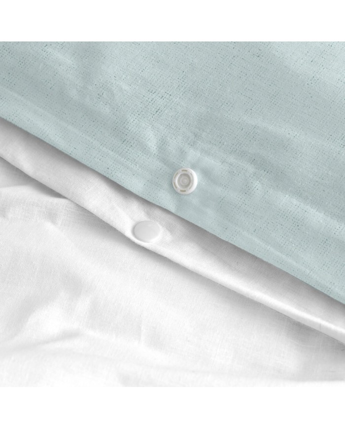 Copripiumino HappyFriday Blanc Foliage Mint Multicolore 140 x 200 cm