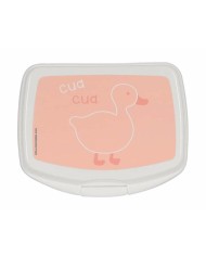 Contenitore per Sandwich Safta Patito Rosa Poliuretano 17 x 6 x 14 cm Contenitore per Sandwich Safta Patito Rosa Poliuretano 17 x 6 x 14 cm