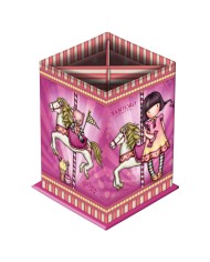 Portapenne Safta Carousel Rosa Portapenne Safta Carousel Rosa