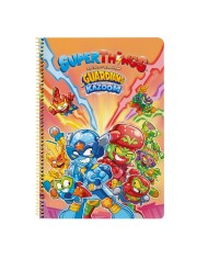 Quaderno con Anelli SuperThings Guardians of Kazoom Viola 21,5 x 31 x 1 cm
