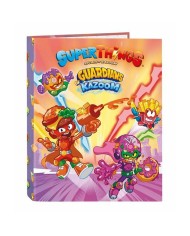 Raccoglitore ad anelli SuperThings Guardians Of Kazoom Viola 26,5 x 33 x 4 cm Raccoglitore ad anelli SuperThings Guardians Of Kazoom Viola 26,5 x 33 x 4 cm
