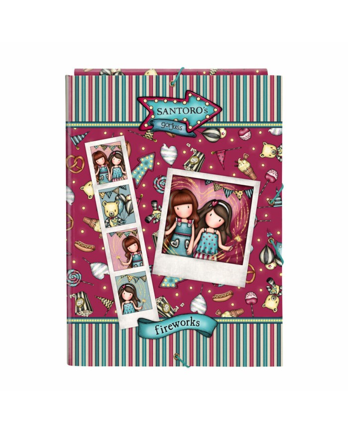 Fascicolo Gorjuss Fireworks Rosso Granato