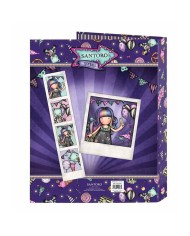 Raccoglitore ad anelli Gorjuss Up And Away Viola 26,5 x 33 x 4 cm