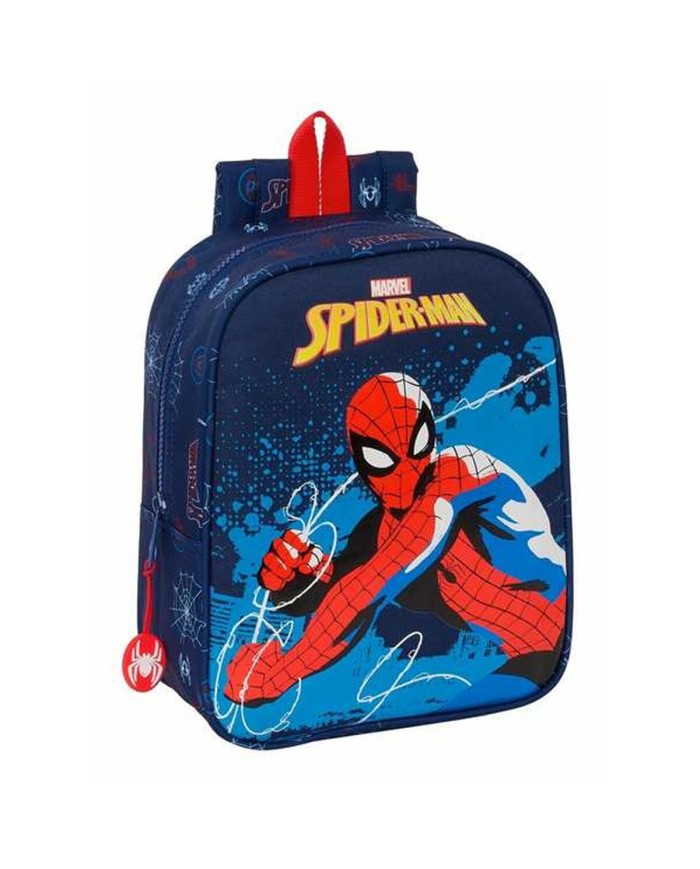 Zaino per Bambini Spider-Man Neon 22 x 27 x 10 cm Zaino per Bambini Spider-Man Neon 22 x 27 x 10 cm