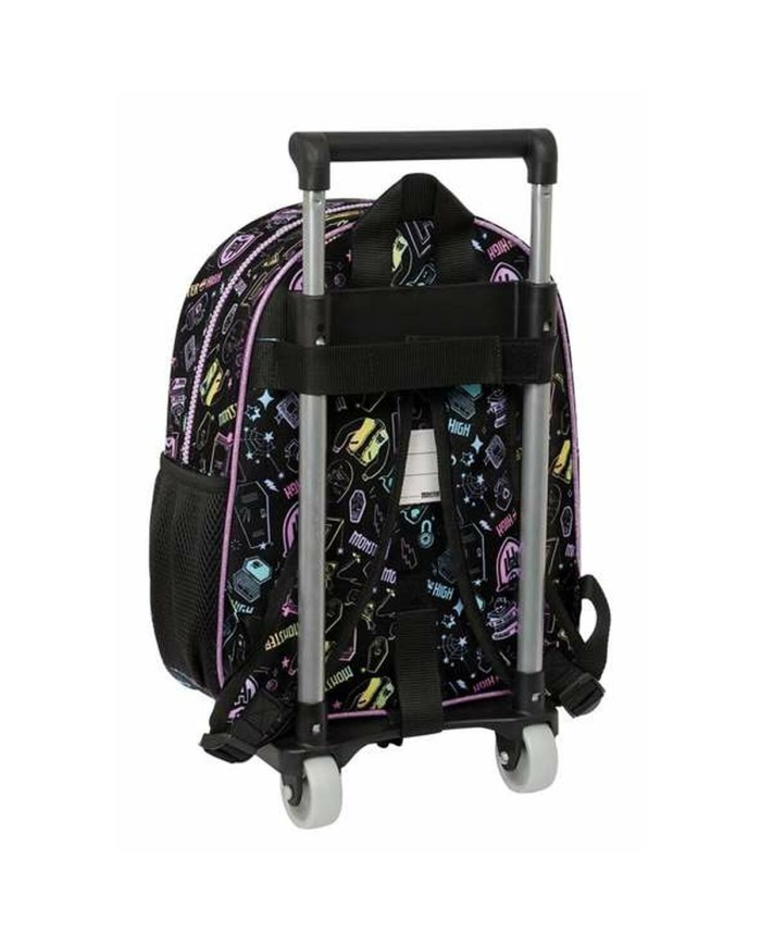 Trolley per la Scuola Monster High Nero 28 x 34 x 10 cm Trolley per la Scuola Monster High Nero 28 x 34 x 10 cm